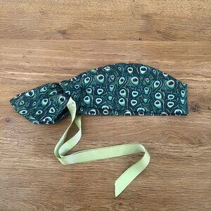 NWOT Ponytail scrub cap, scrub hat, surgical cap, ponytail scrub hat